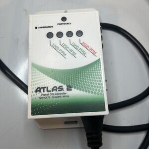 Titan Controls Atlas 2, Preset CO2 Monitor/Controller